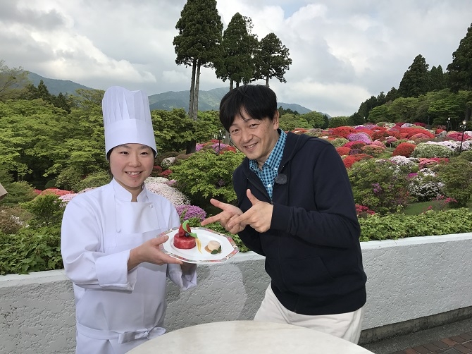 甘いものに目が無いそうです♪