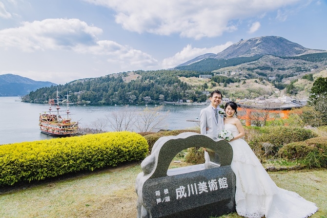 成川美術館や海賊船での撮影は新しい定番になってきました！