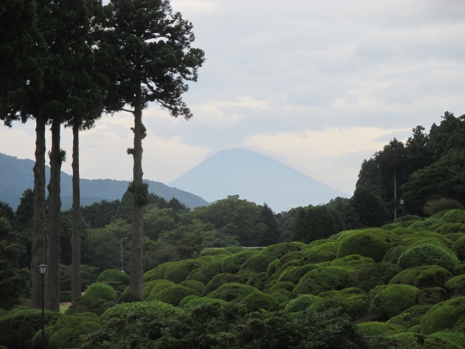 今朝の「富士山」
