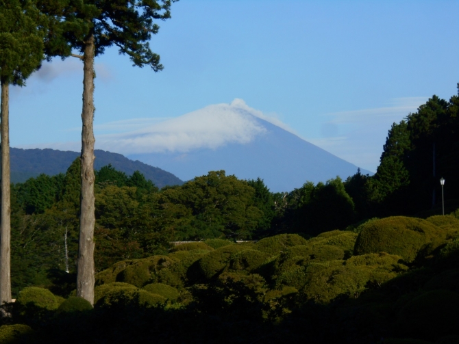 「今朝の富士山」