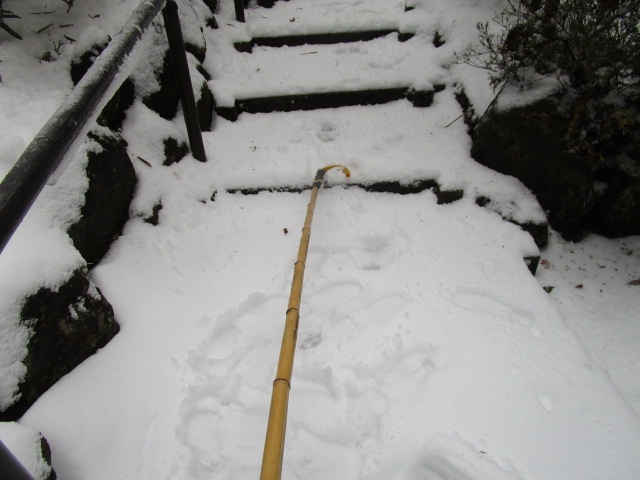 自家製雪下ろし道具