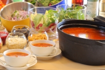 やさしい味わいのスープ