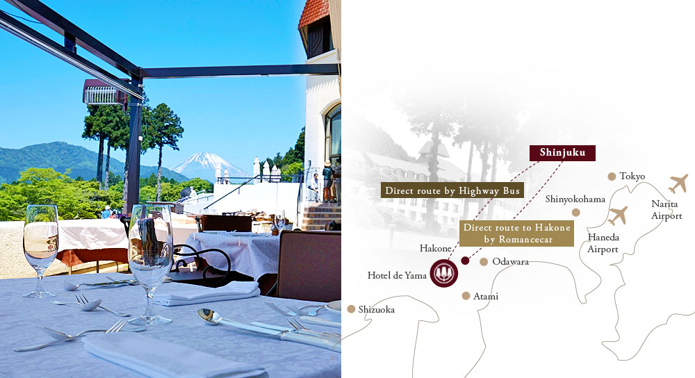 Hakone Lakeside, Hotel de Yama, the best hotel in Hakone [Official]